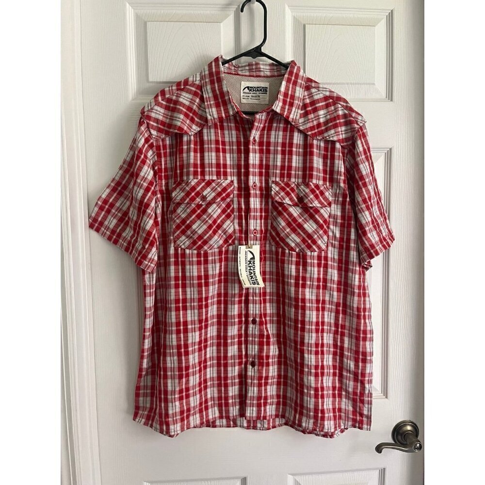 Mountain Khakis Plaid Shirt NEW